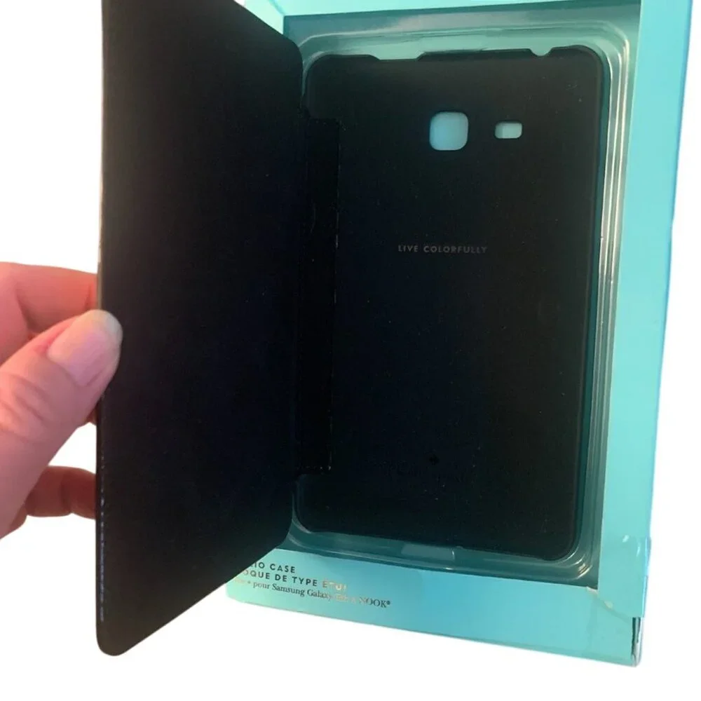NWT Kate Spade New York Folio Case For‎ Samsung Galaxy Tab A Nook ROSE GOLD